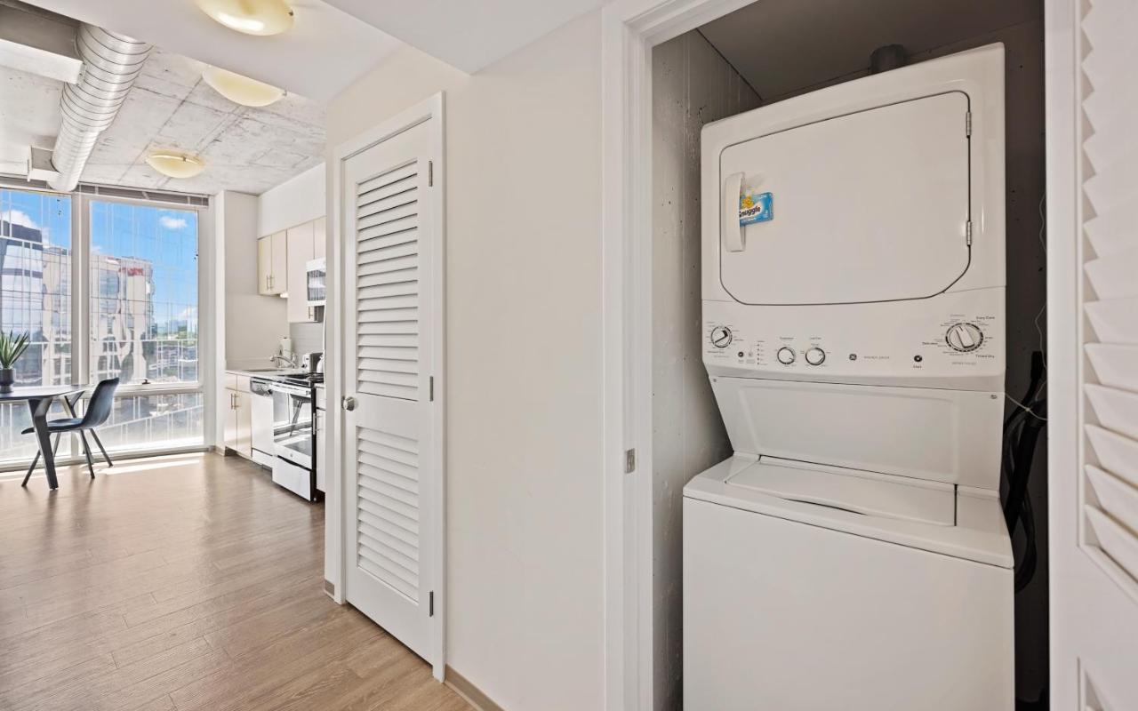 Placemakr Premier Sobro NashvilleNashville  Kültér fotó Laundry room