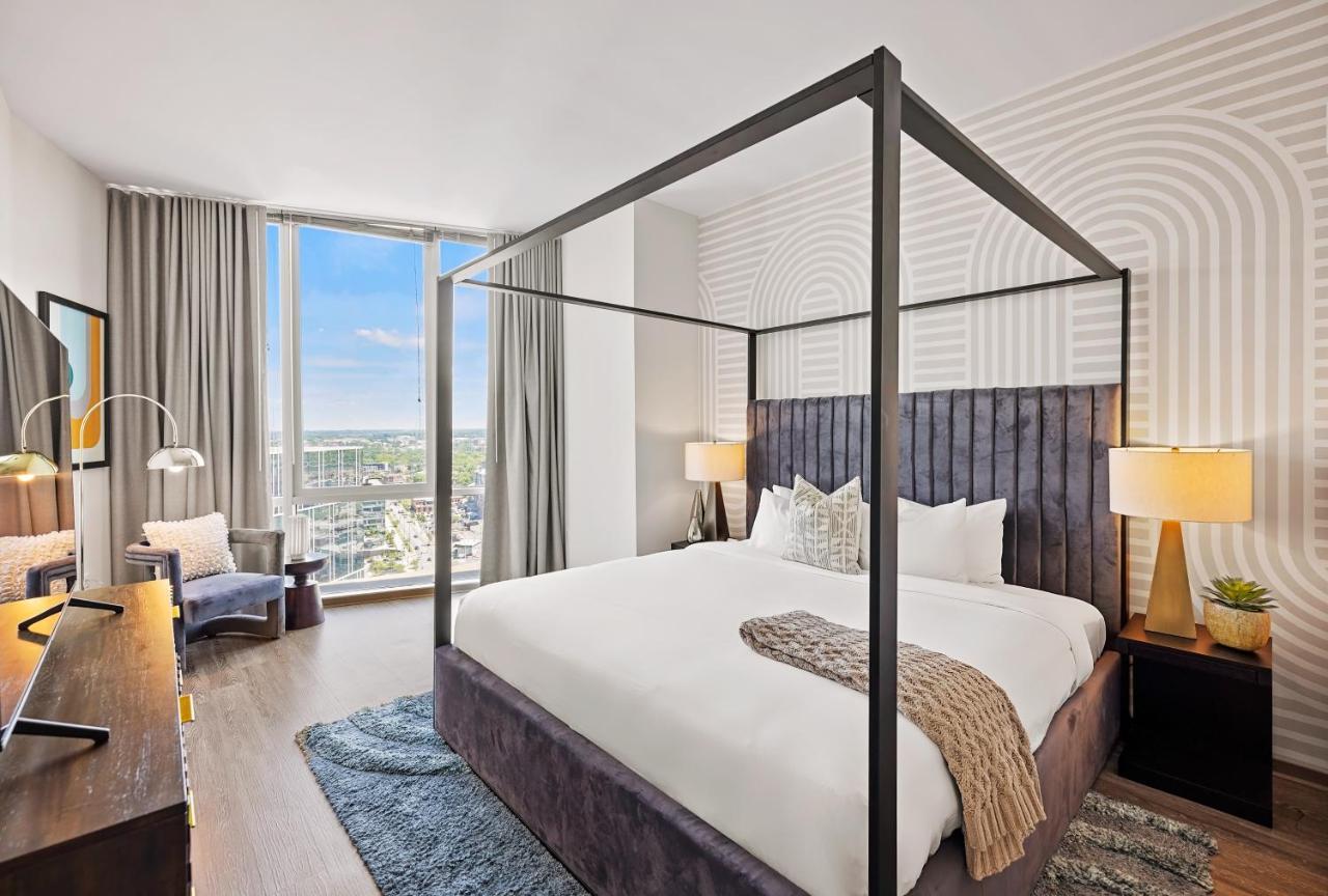 Placemakr Premier Sobro NashvilleNashville  Kültér fotó A bedroom at the West Hollywood Edition