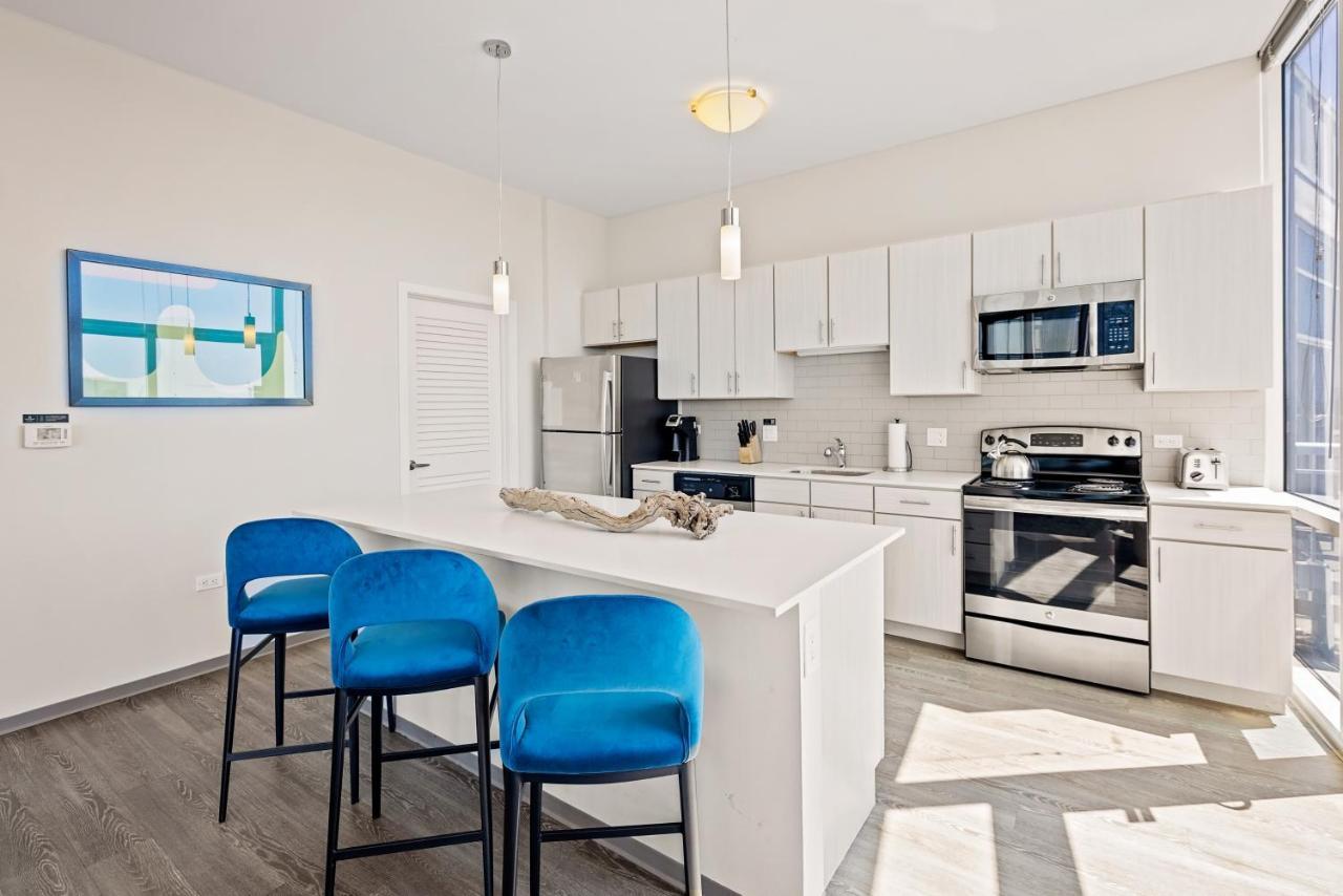 Placemakr Premier Sobro NashvilleNashville  Kültér fotó The kitchen in a typical apartment at The Standard